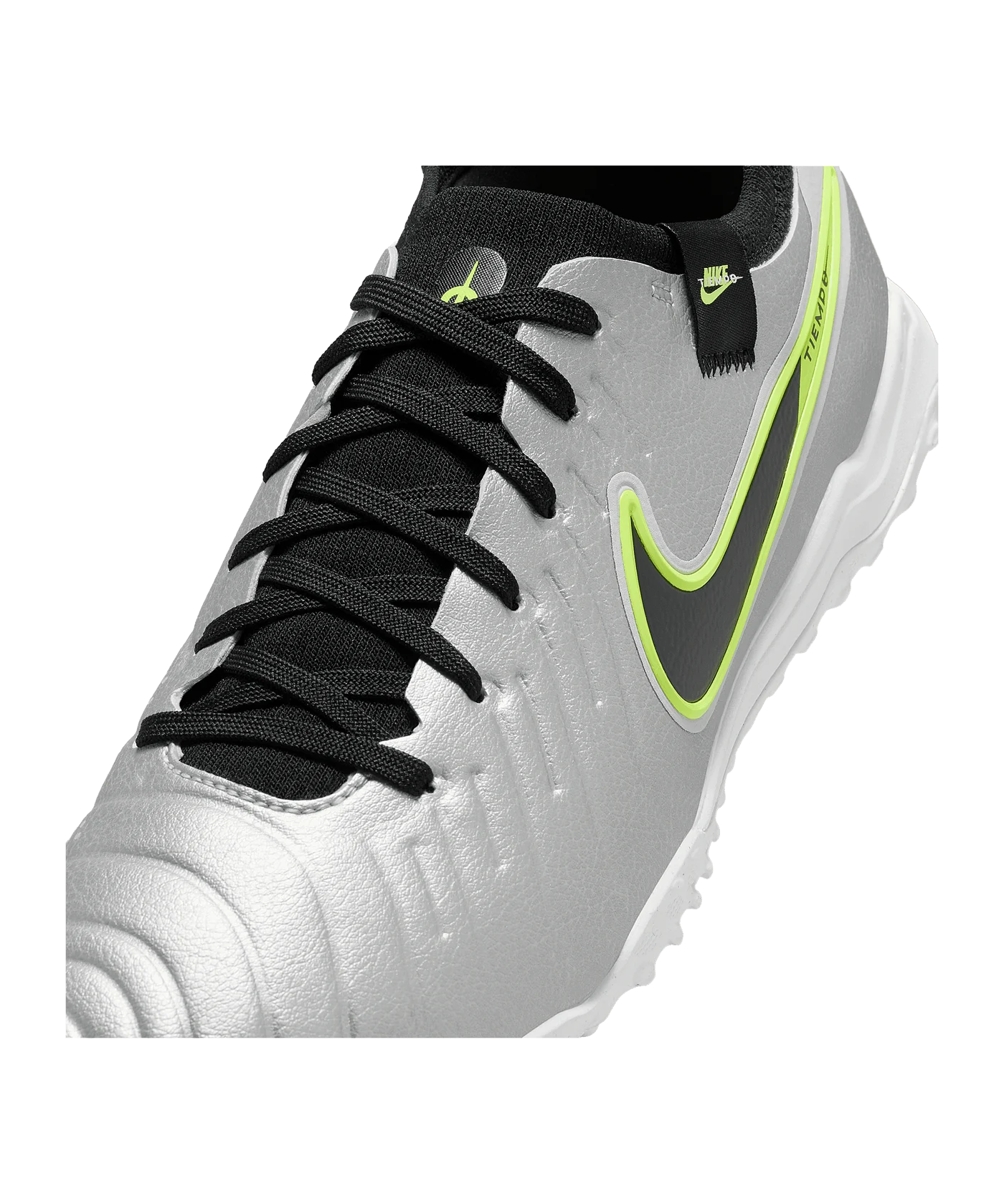 Nike Tiempo Legend X Pro TF Mad Voltage Silber Schwarz F001
