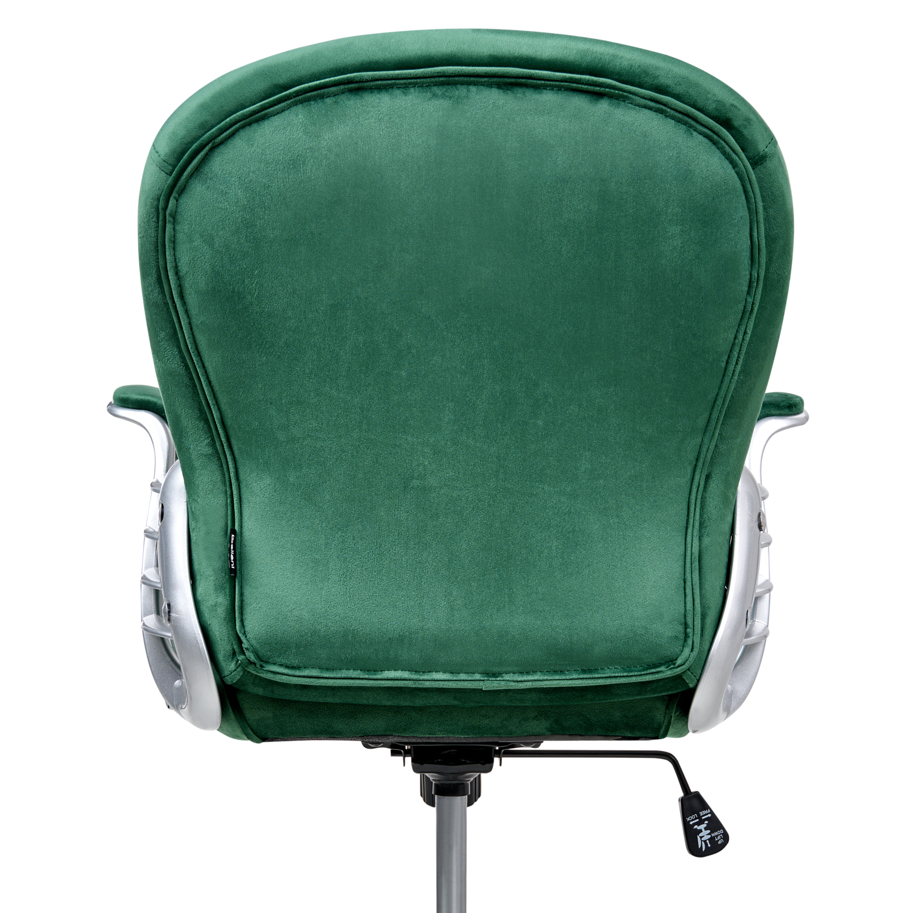 Beliani - PRINCESS - Bureaustoel - Groen - Fluweel