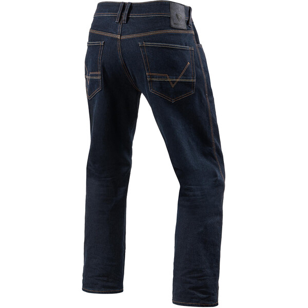 Rev'it - Jean Philly 3 LF - long Bleu foncé