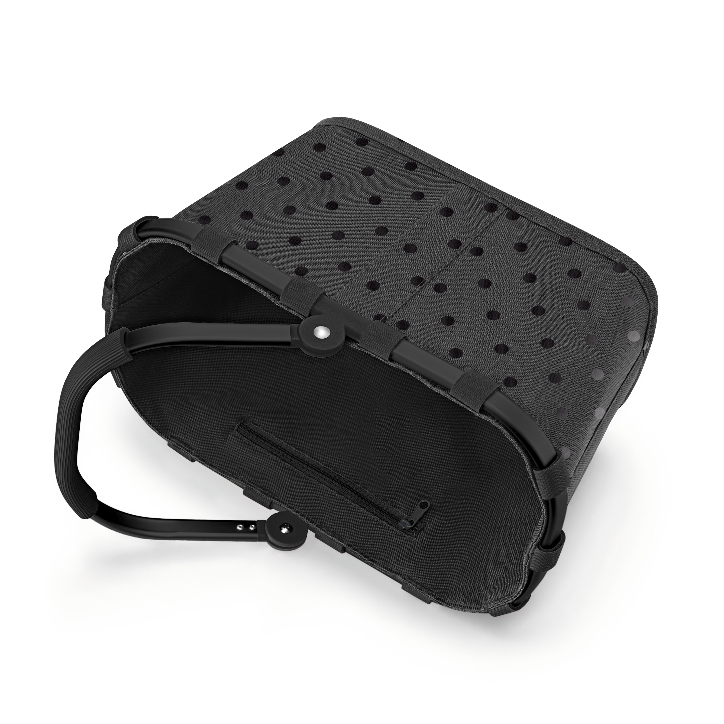 carrybag reisenthel XS - GLOSSY dots blac