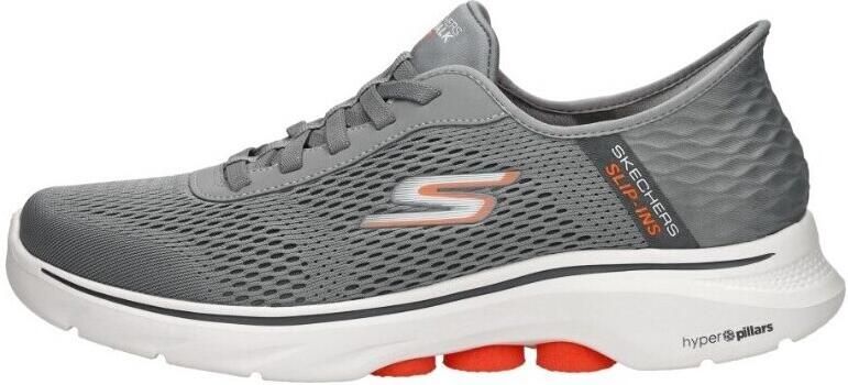 Skechers Slip-ins Go Walk 7 Free Hand 2 Instappers Grijs