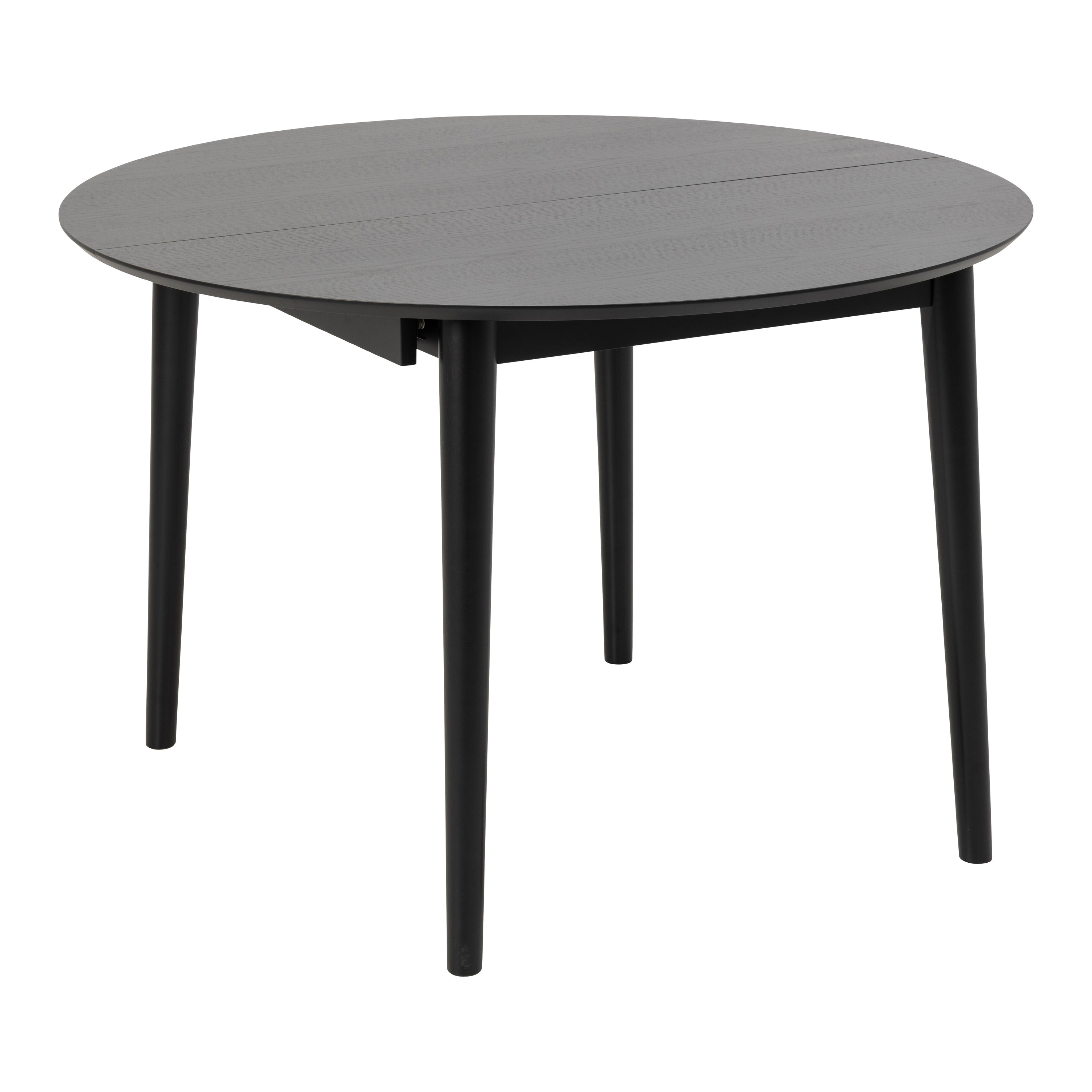 by fonQ Evolve Eettafel Uitschuifbaar - Ã 115 cm - Zwart