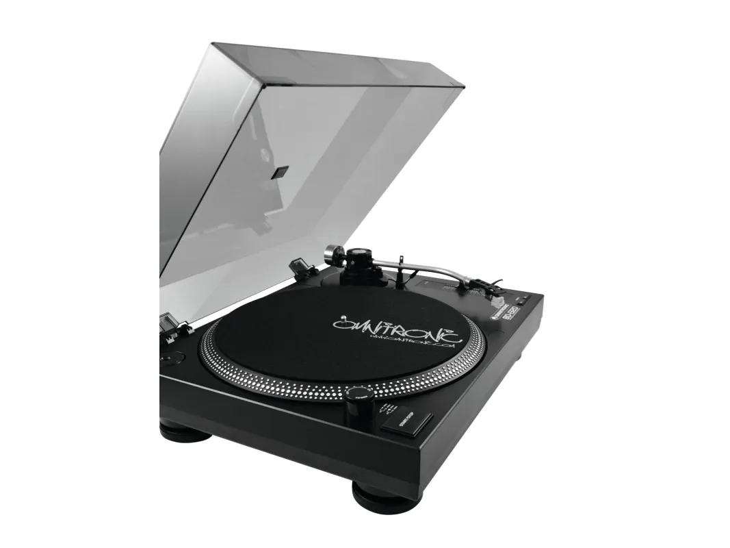Omnitronic BD-1320 pladespiller - Farve: Sort