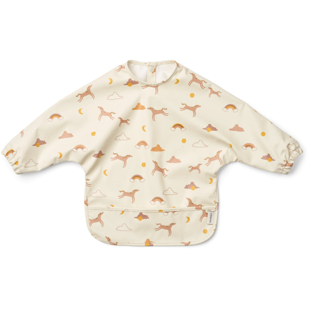 Køb LIEWOOD Dream / Ecru Merle Printed Cape Forklæde