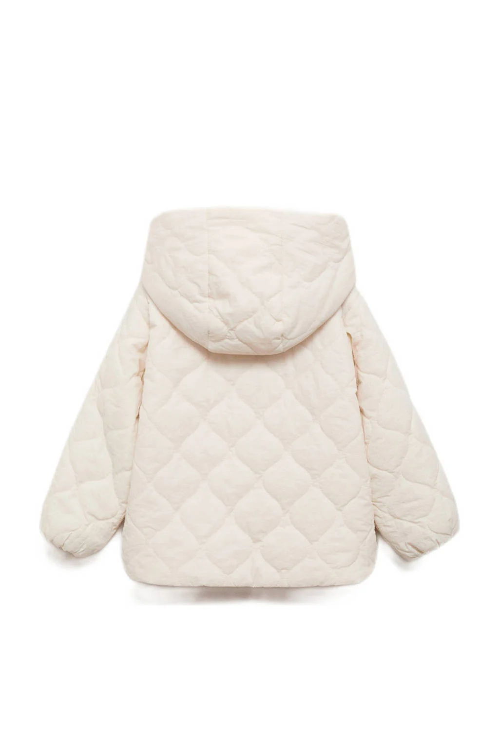 Mango Kids gewatteerde jas beige