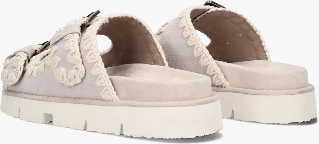 MOU beige mou slippers new bio