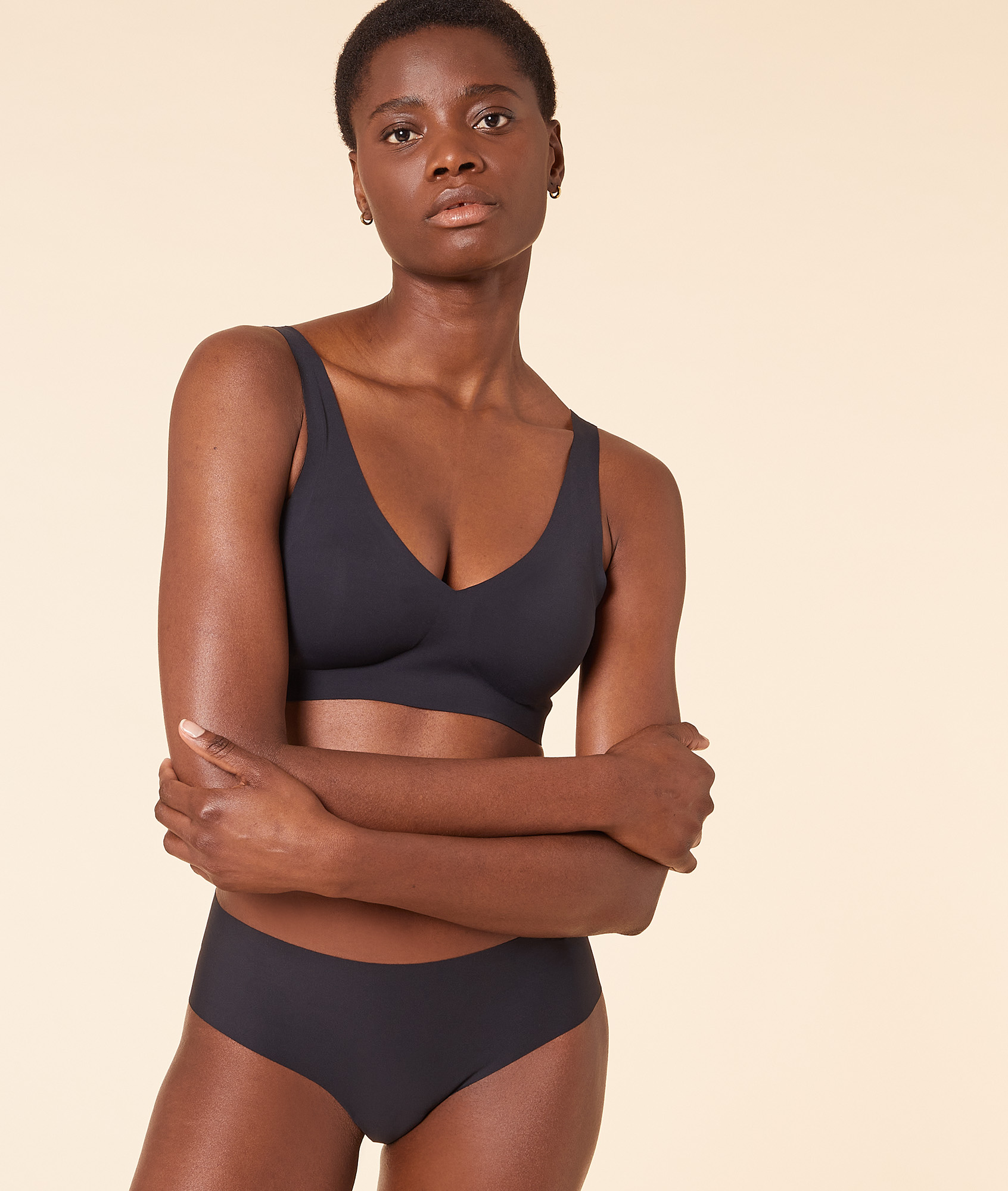 Brassière en microfibre