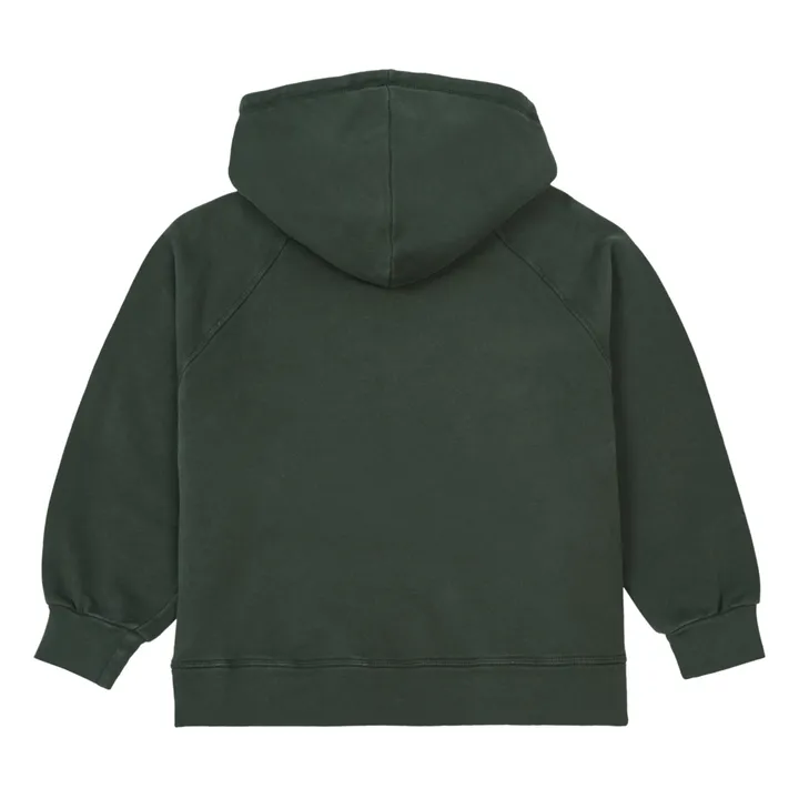 Poudre Organic Sweat à Capuche Coton Bio Citron | Noir
