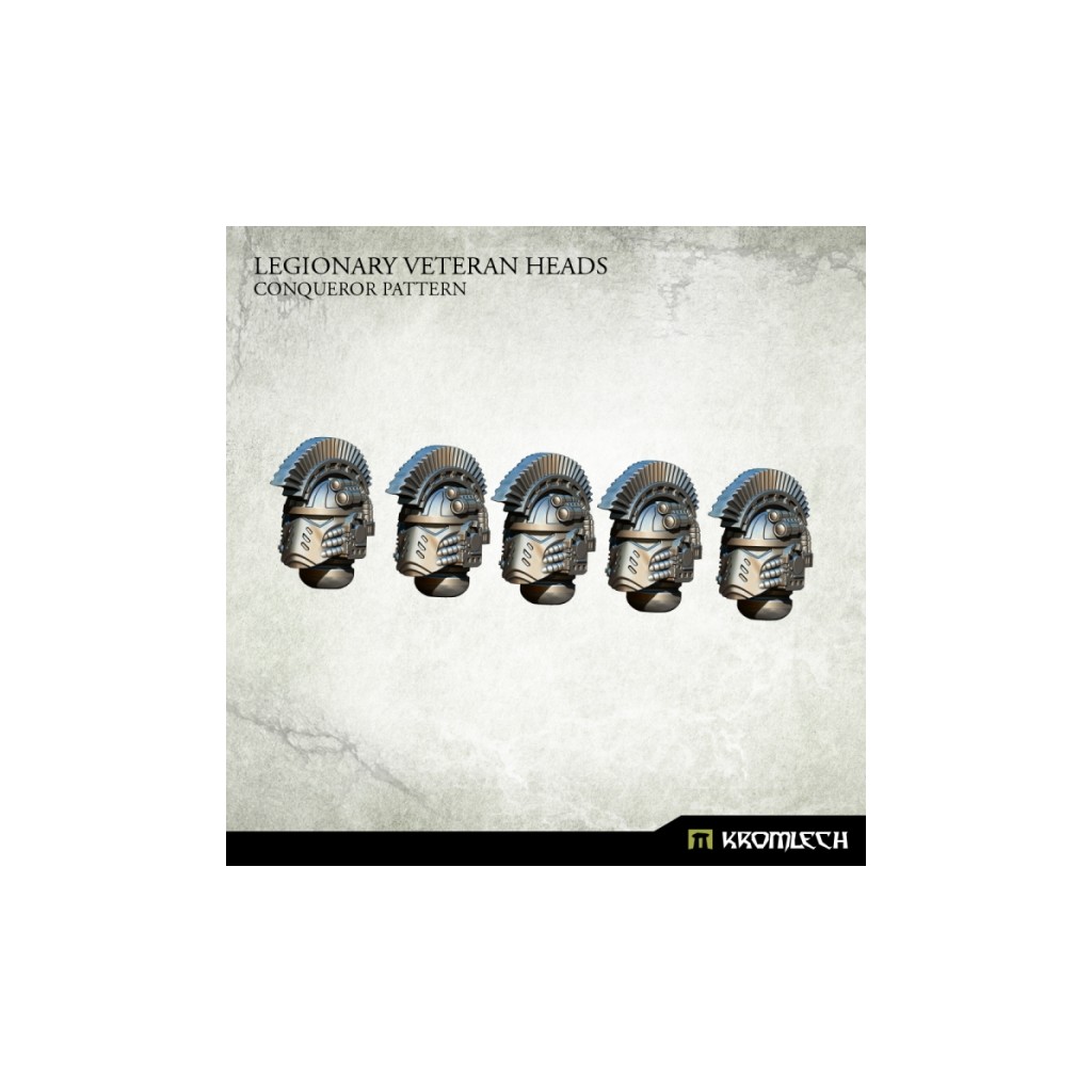 Legionary Veteran Heads: Conqueror Pattern