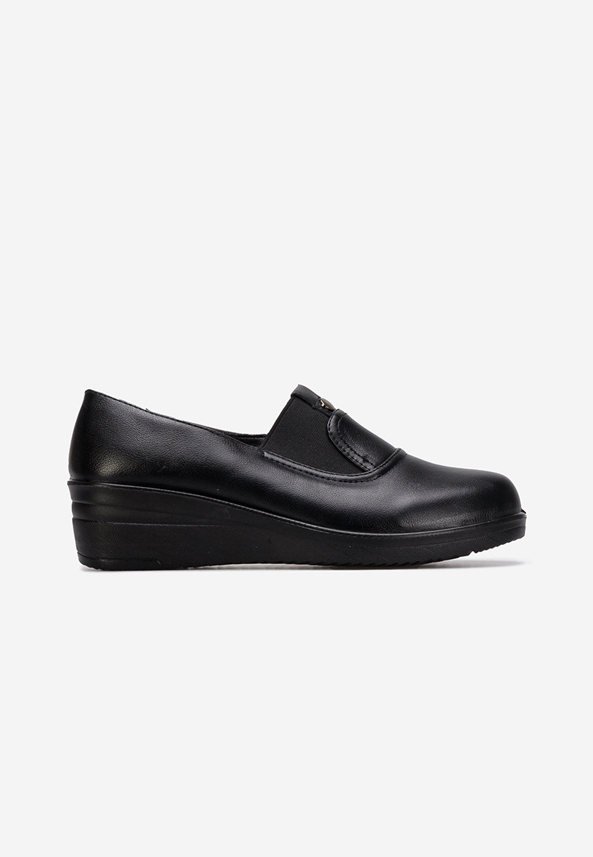 Chaussures casual à plateforme noirs Liniara