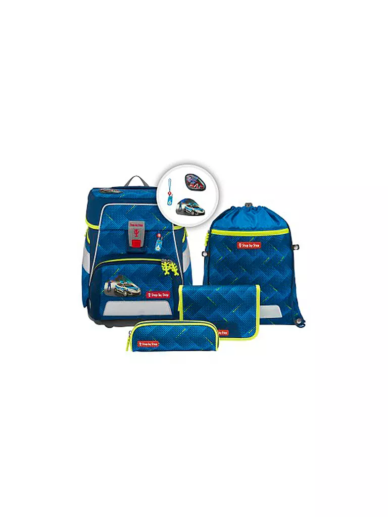 STEP BY STEP Schultaschen Set Space 5tlg  blau