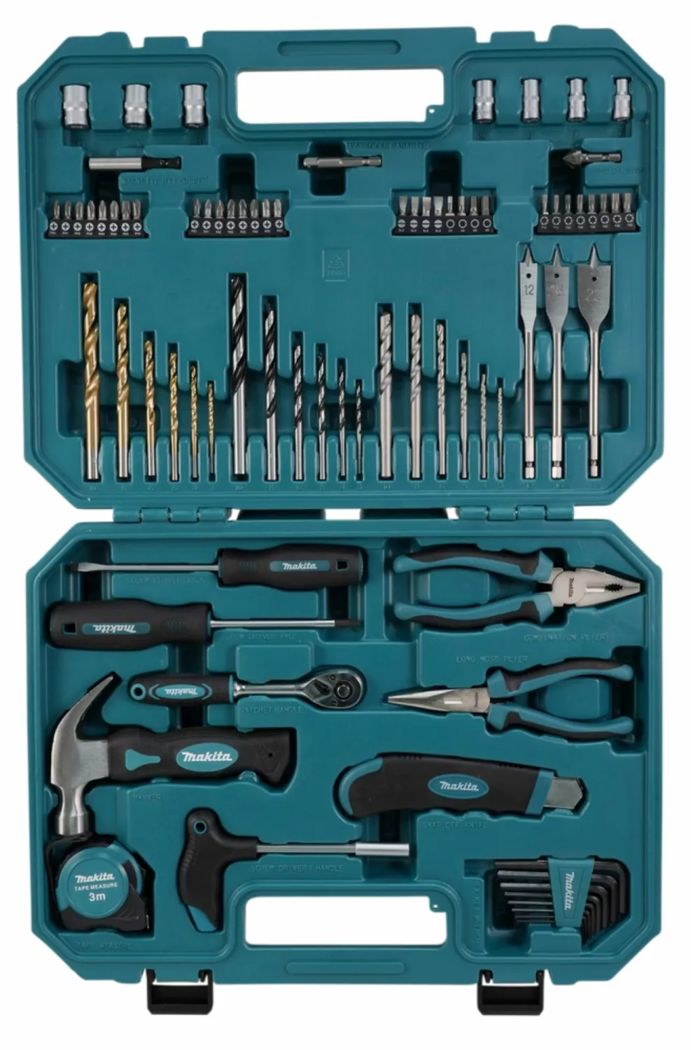 Makita E-15104 Gereedschapset in koffer - 80-delig