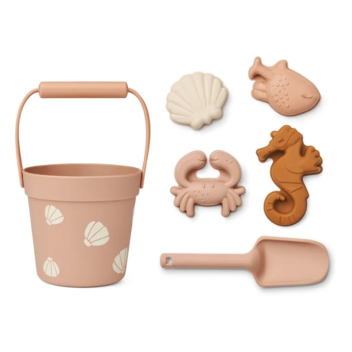 Liewood Seau de plage Dante et ses accessoires | Shell/Pale tuscany