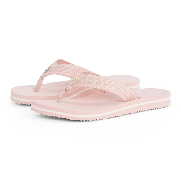 Tommy Hilfiger Webbing Pool Logo Teenslippers Dames