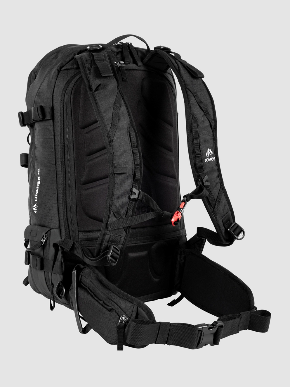 Jones Snowboards Higher 32L Backpack stealth black