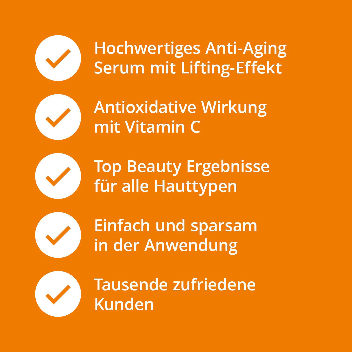 Casida Vitamin C Serum mit Hyaluron