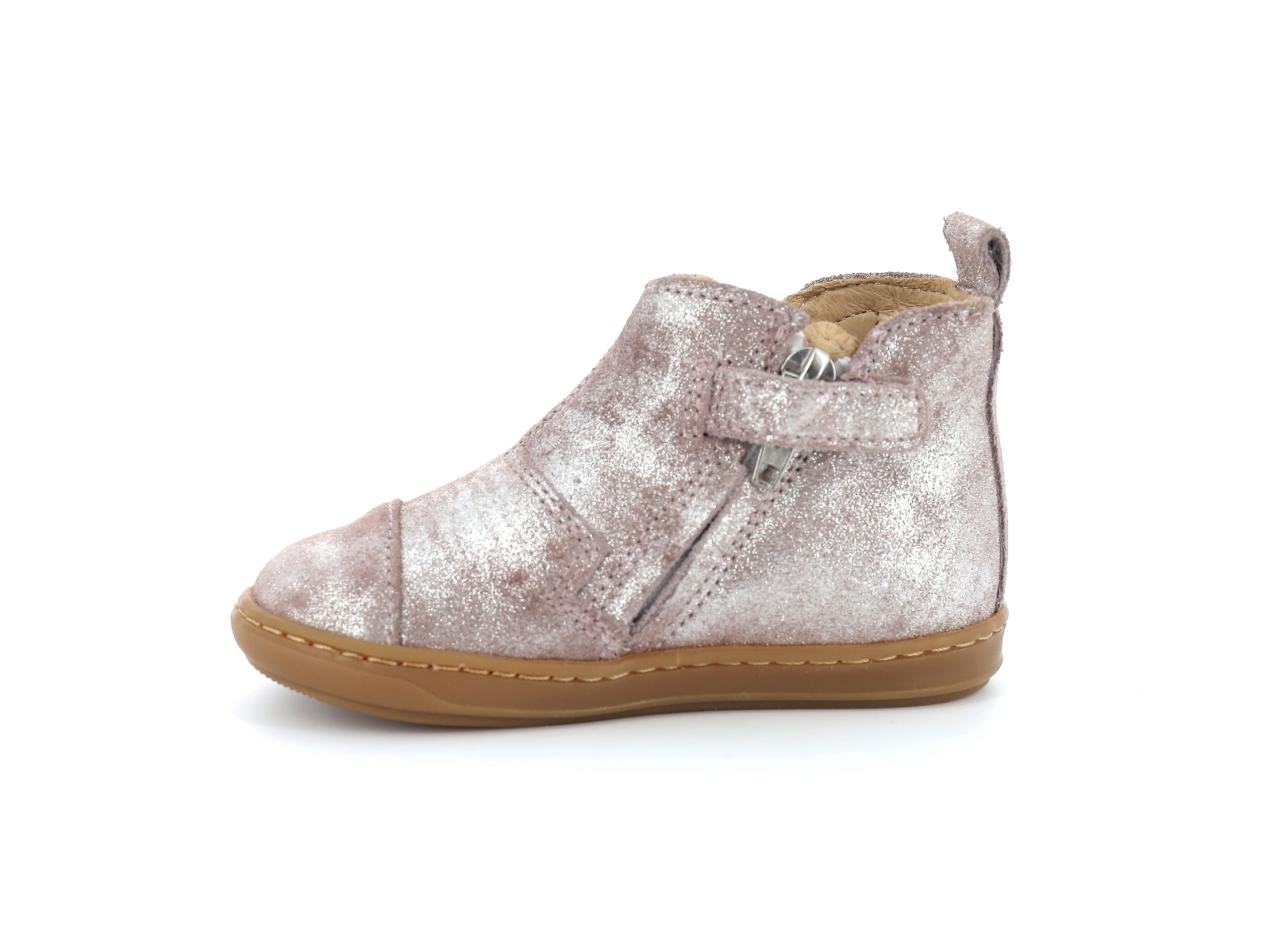 Shoopom-BOUBA NEW APPLE Cuir Argent