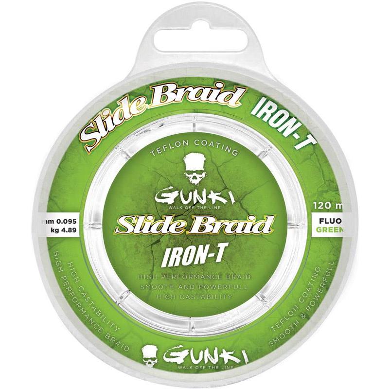 Tresse Gunki Slide Braid Iron-T 120 Olive Green - 120M