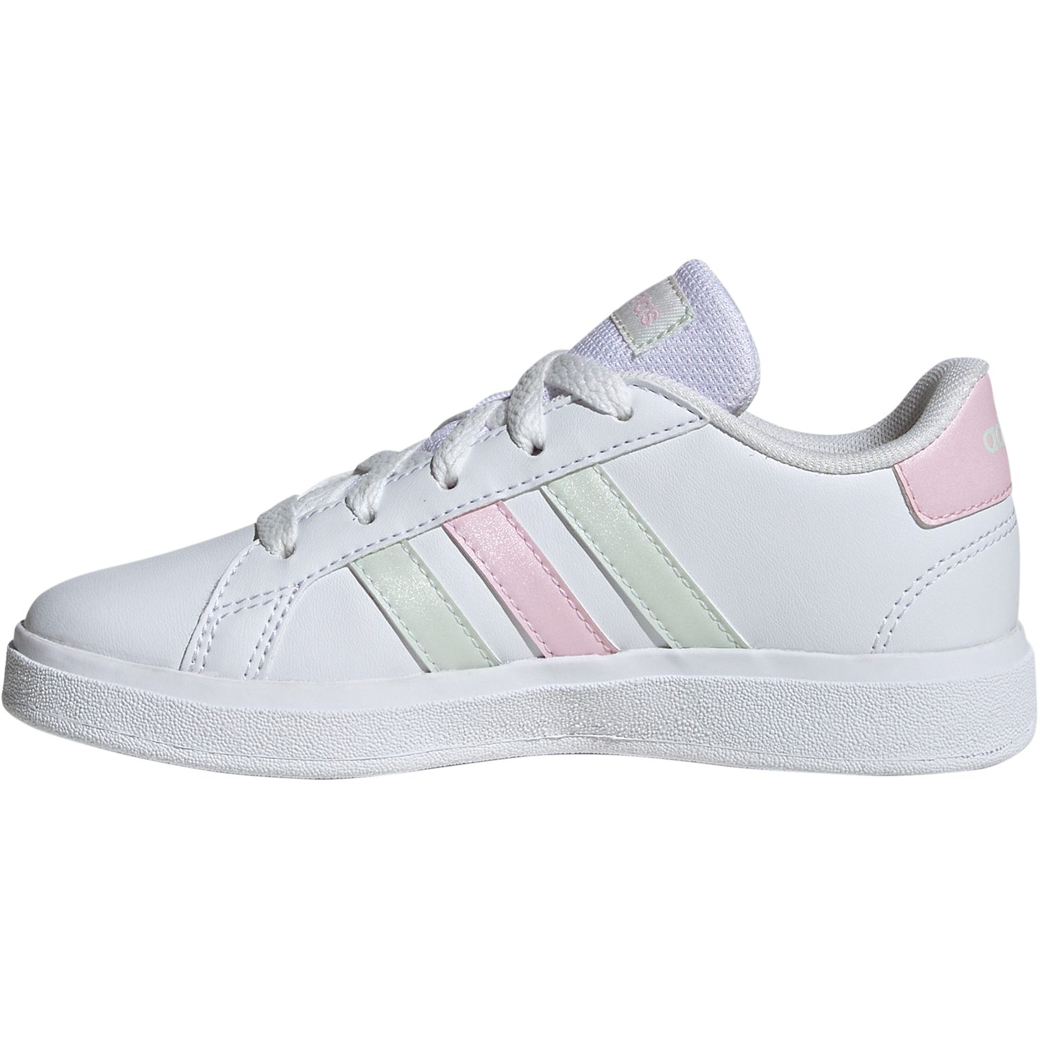 adidas Grand Court Lifestyle Tennis Lace-Up Sneaker Kinder footwear white