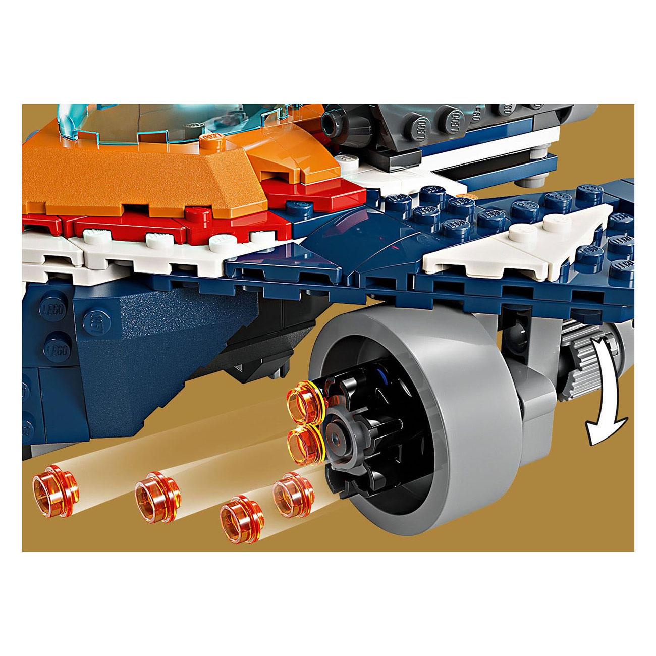 LEGO Super Heroes 76278 Rockets Warbird vs. Ronan