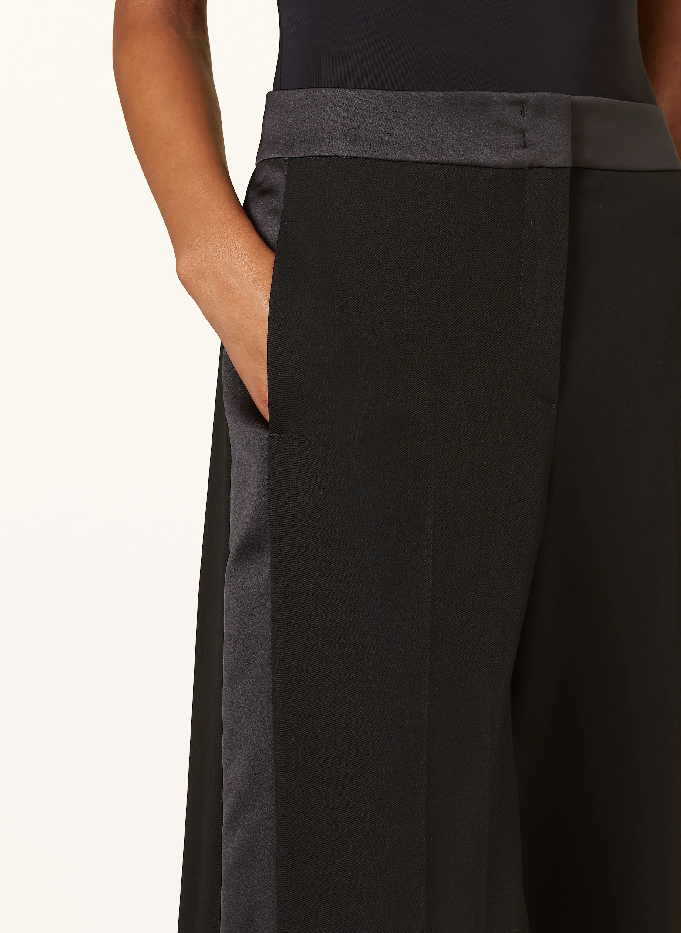 MAX & Co. Marlenehose GIGANTE mit Galonstreifen
