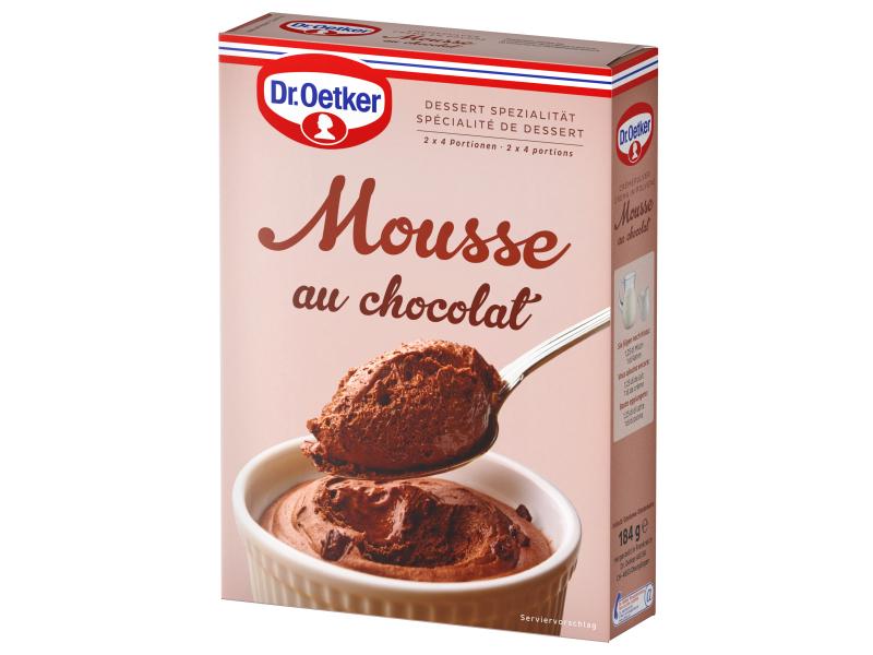 Dr.Oetker Mousse au Chocolat 184 g Dessertspezialität aus Schokolade
