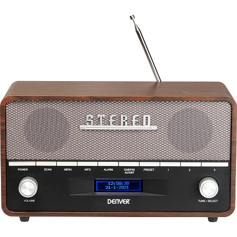 Denver DAB-36LW retro DAB+ radio