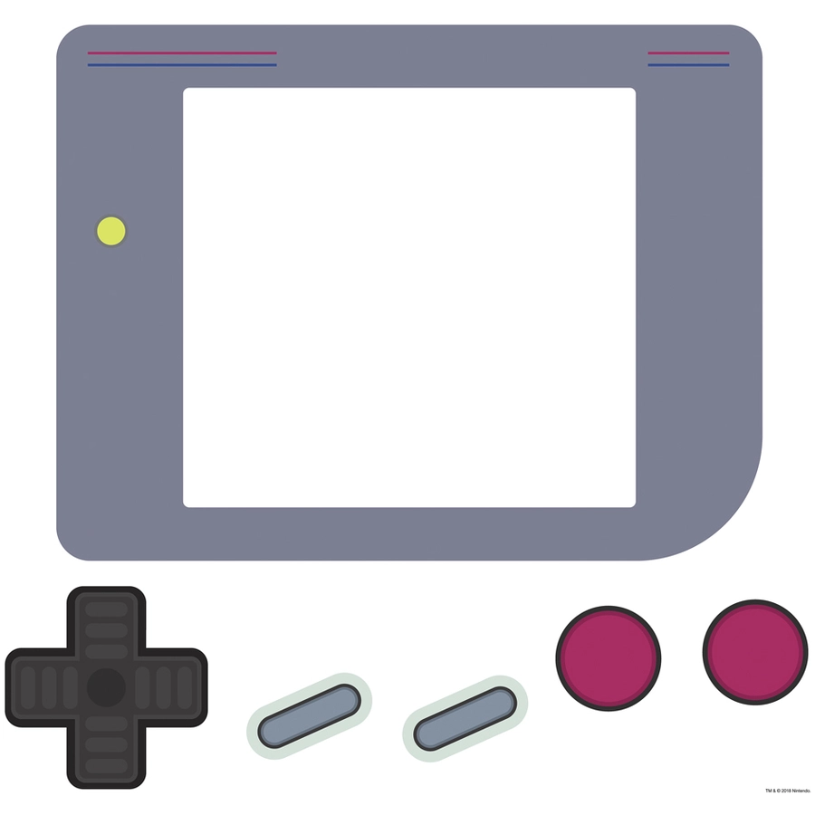 Room Mates Nintendo Gameboy Mehrfarbig