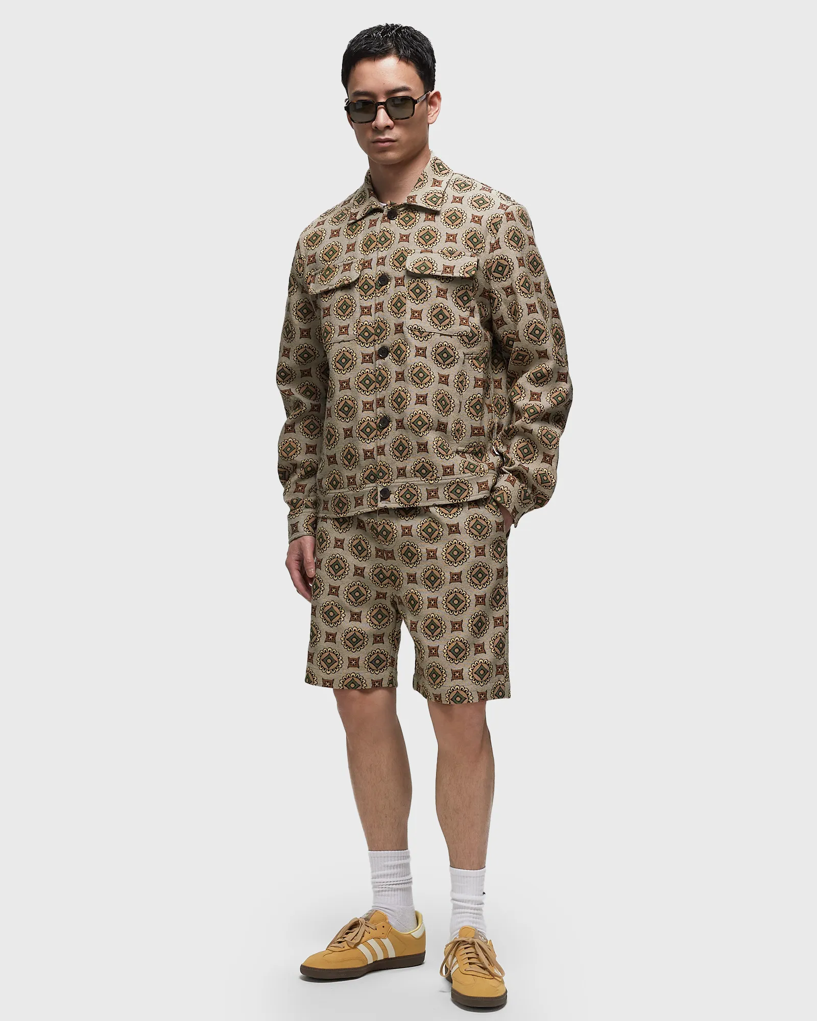 Les Deux Hank Jacquard Shorts