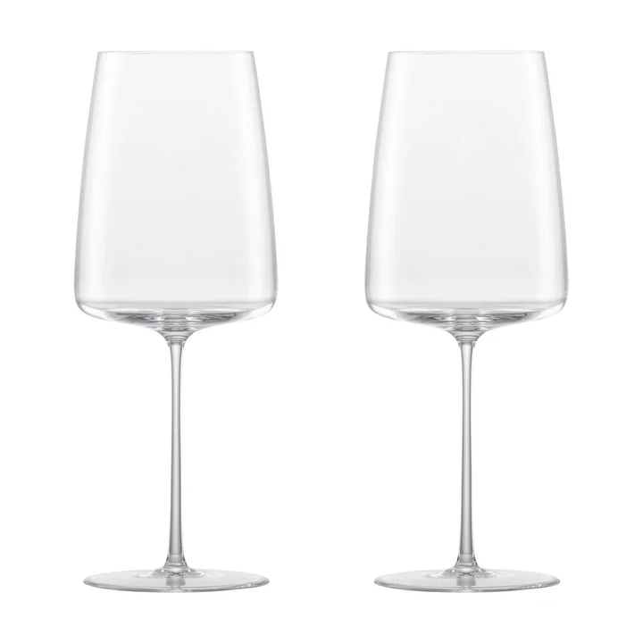 Zwiesel Glas - Simplify Weinglas, fruchtig & fein, 555 ml (2er Set)