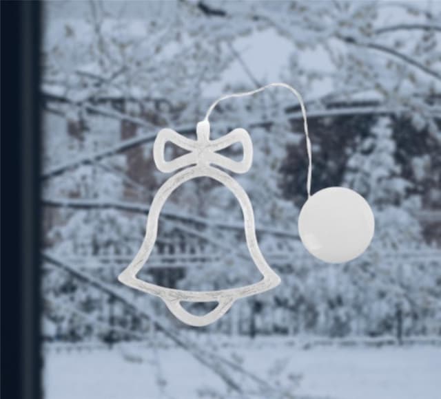 LED-lampe til julen, Bjælder