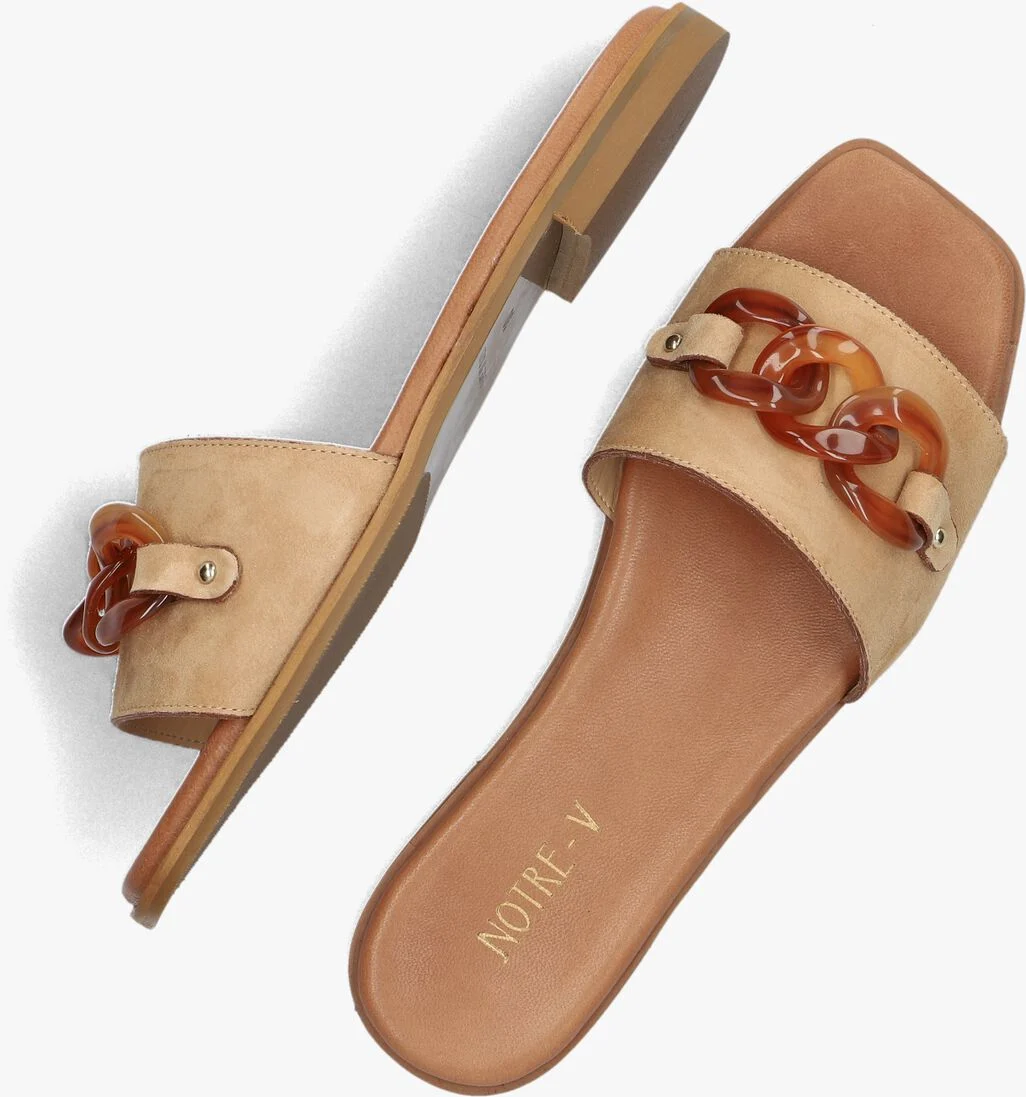 NOTRE-V bruine notre-v slippers 22575