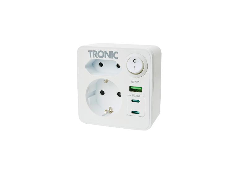 Stopcontact met USB-aansluitingen
