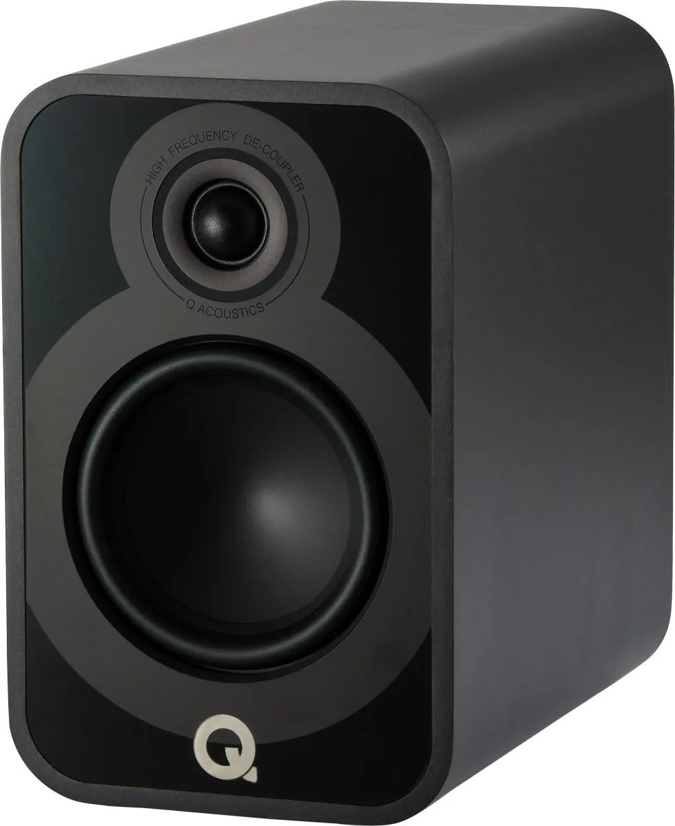 Q Acoustics 5020 Noir Mat (la paire) Enceintes bibliothèque