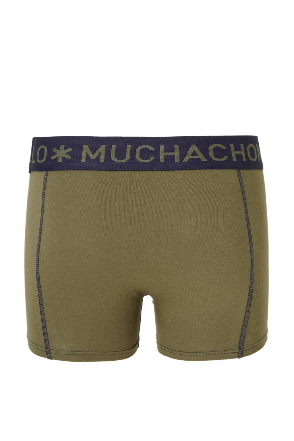 Muchachomaloboxershort -set van 3 donkerblauw/army/zwart