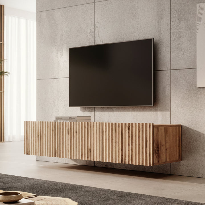 Pepinos - TV-Meubel - Eiken - 150x42x33 cm