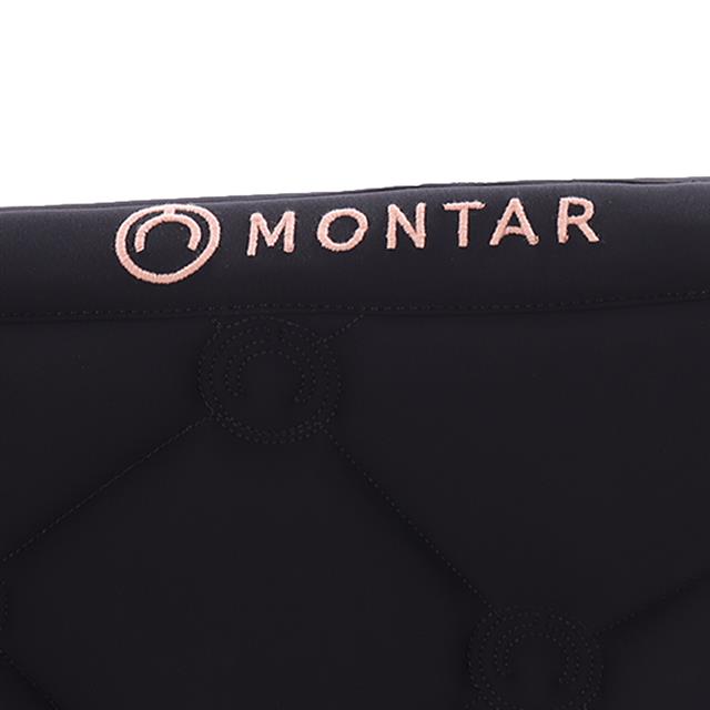 Zadeldek Montar MOFree With Logotape Dressuur Zwart