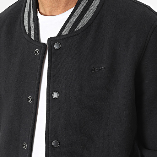Veste Teddy Jersey Bomber M2012304A Noir
