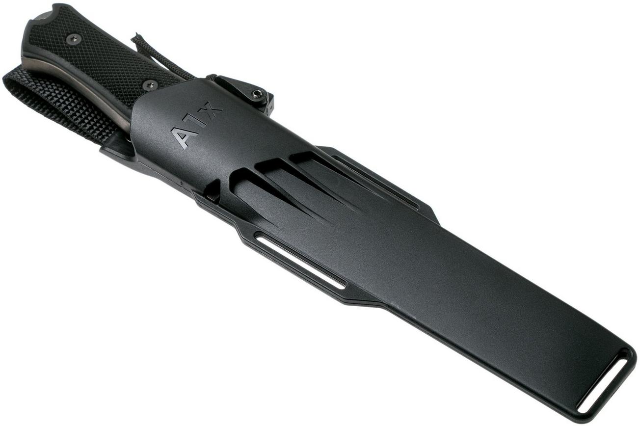 Fällkniven A1xb Expedition Knife, Black, outdoormes