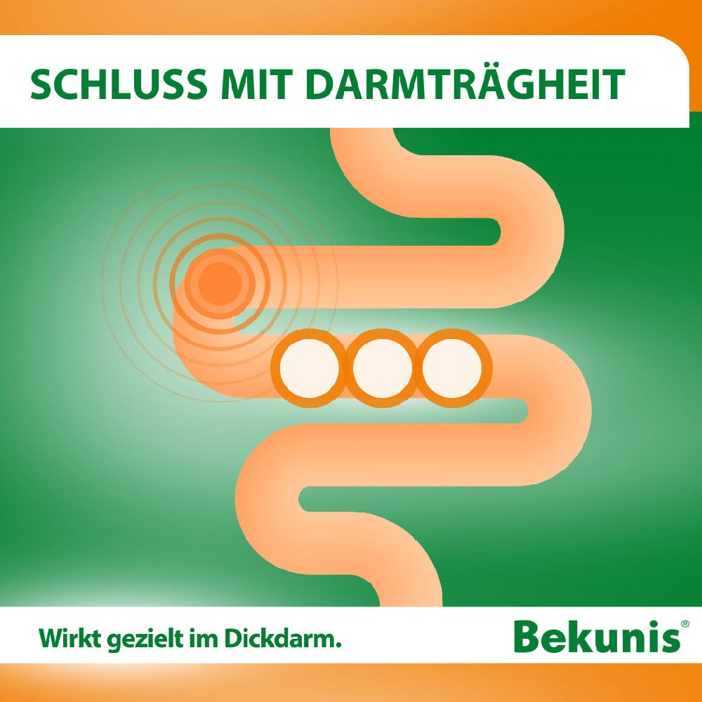 Bekunis Dragees bei Verstopfung 5 mg
