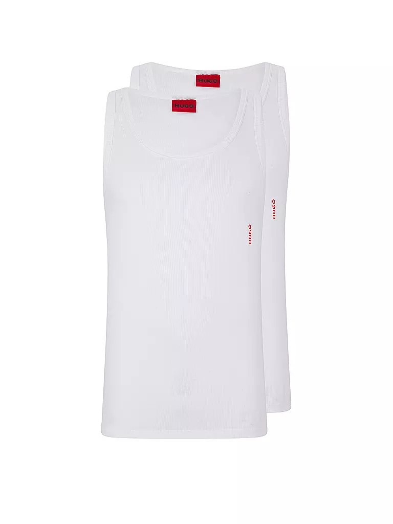 HUGO Shirt 2er Pkg weiss