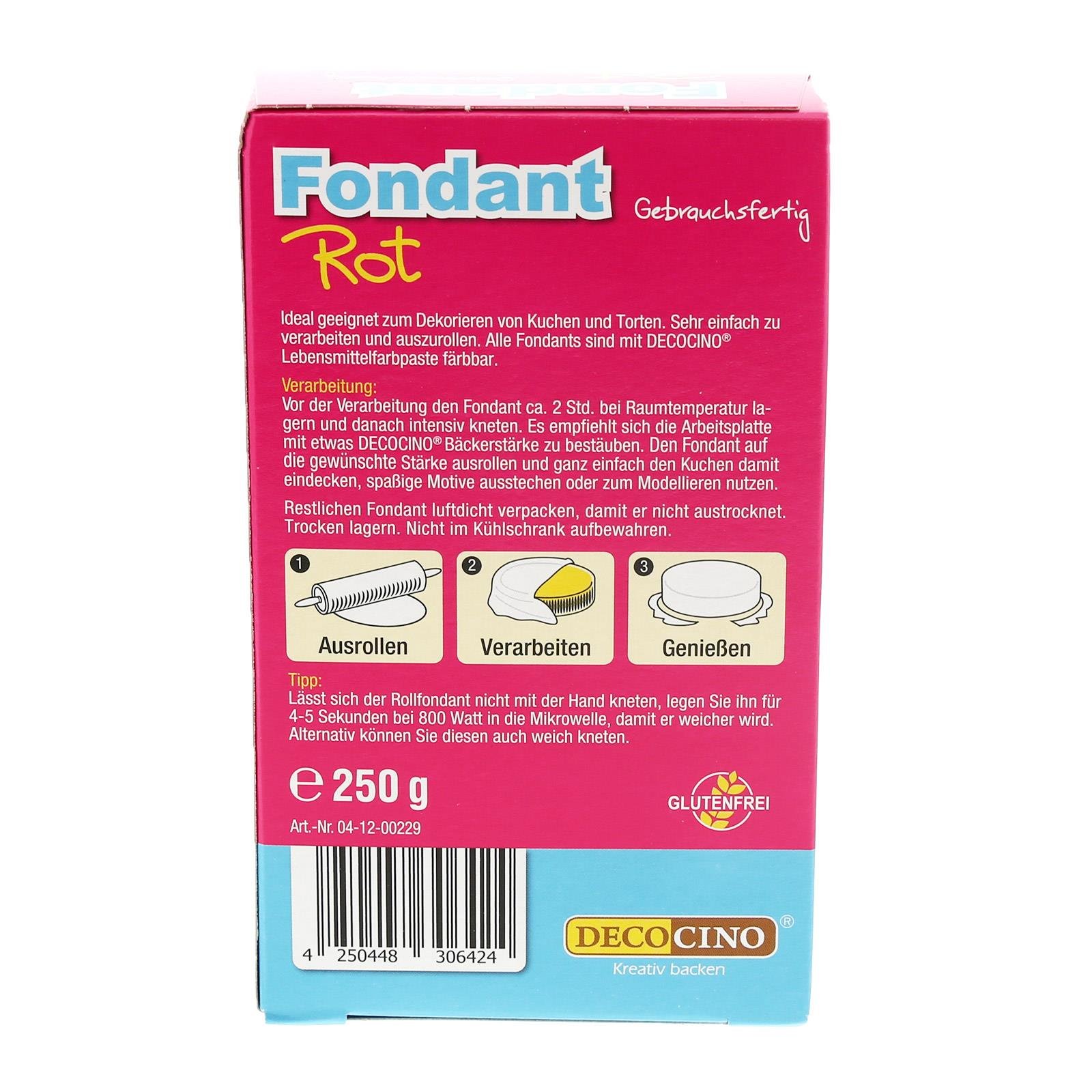 Decocino Rollfondant Rot