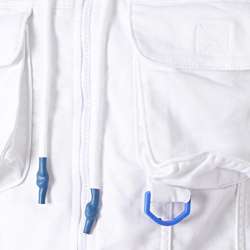 Veste Zippée Capuche DH-3364 Blanc