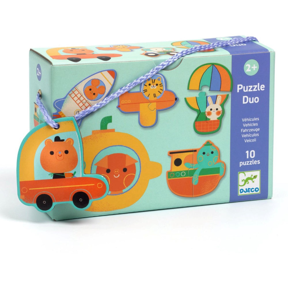 Køb Djeco Puzzle Duo, Transport