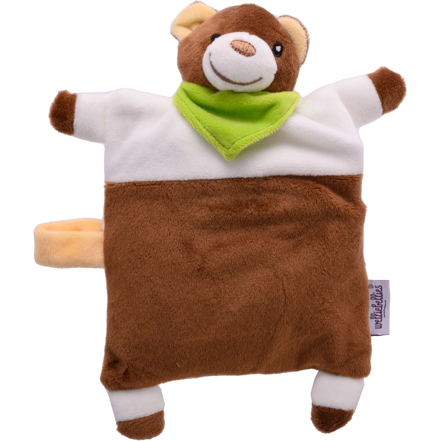 welliebellies® Schmusetuch Bär