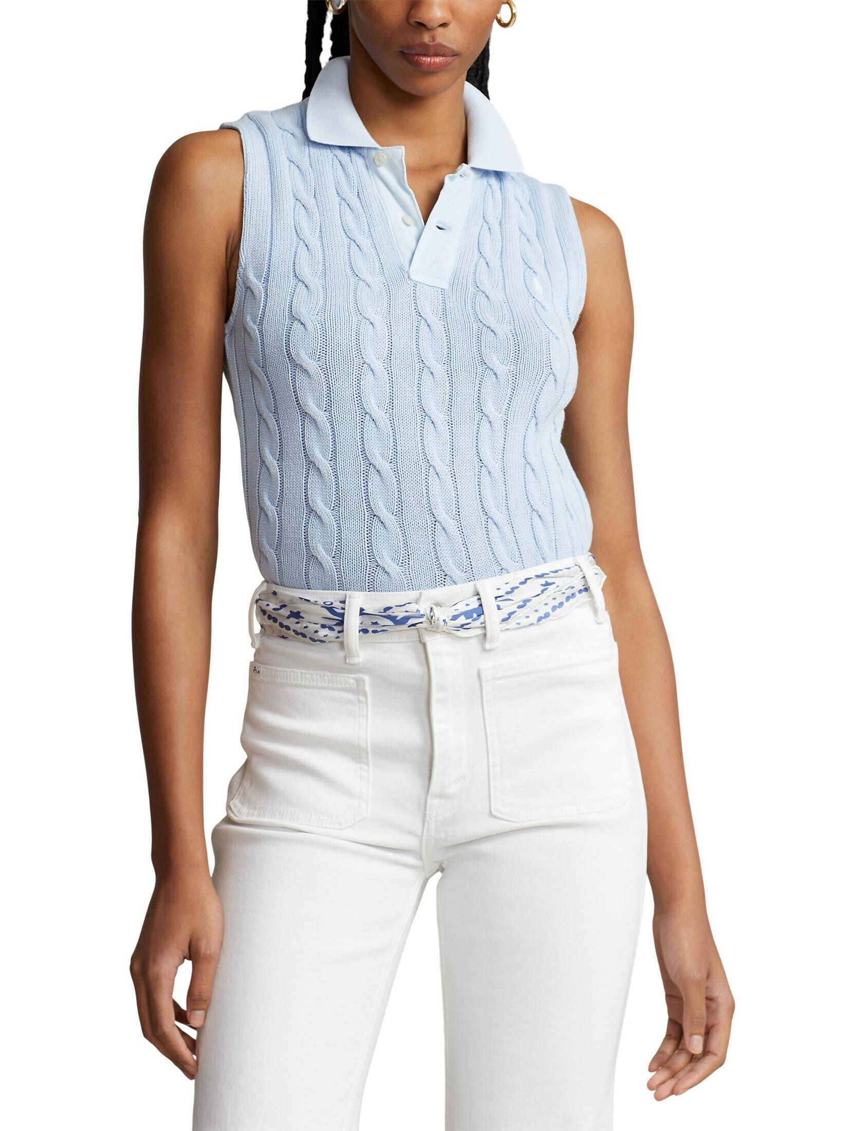 Polo Ralph Lauren| Damen Stricktop POLO TOP