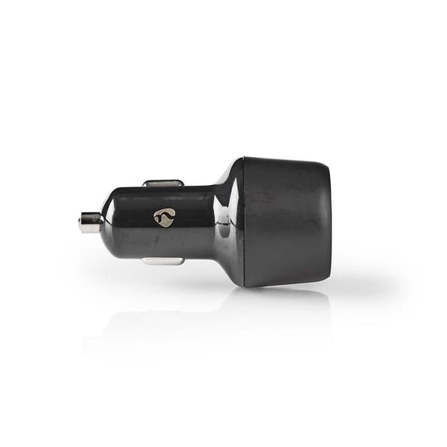 Biloplader | 3.0 A | USB (QC 3.0)/USB-C | Power Delivery 30 W | Sort