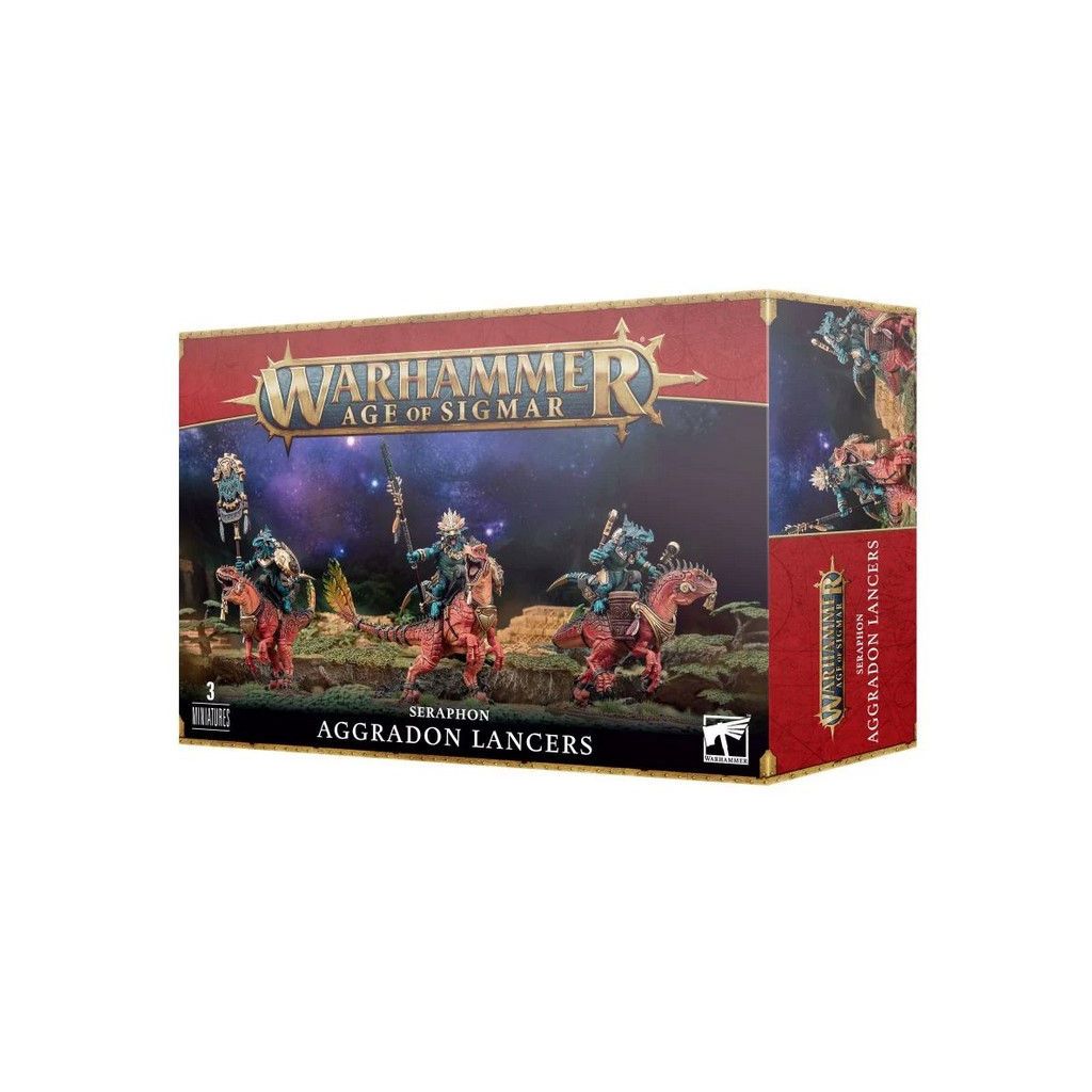 Age of Sigmar : Order - Seraphon - Lanciers Aggradons