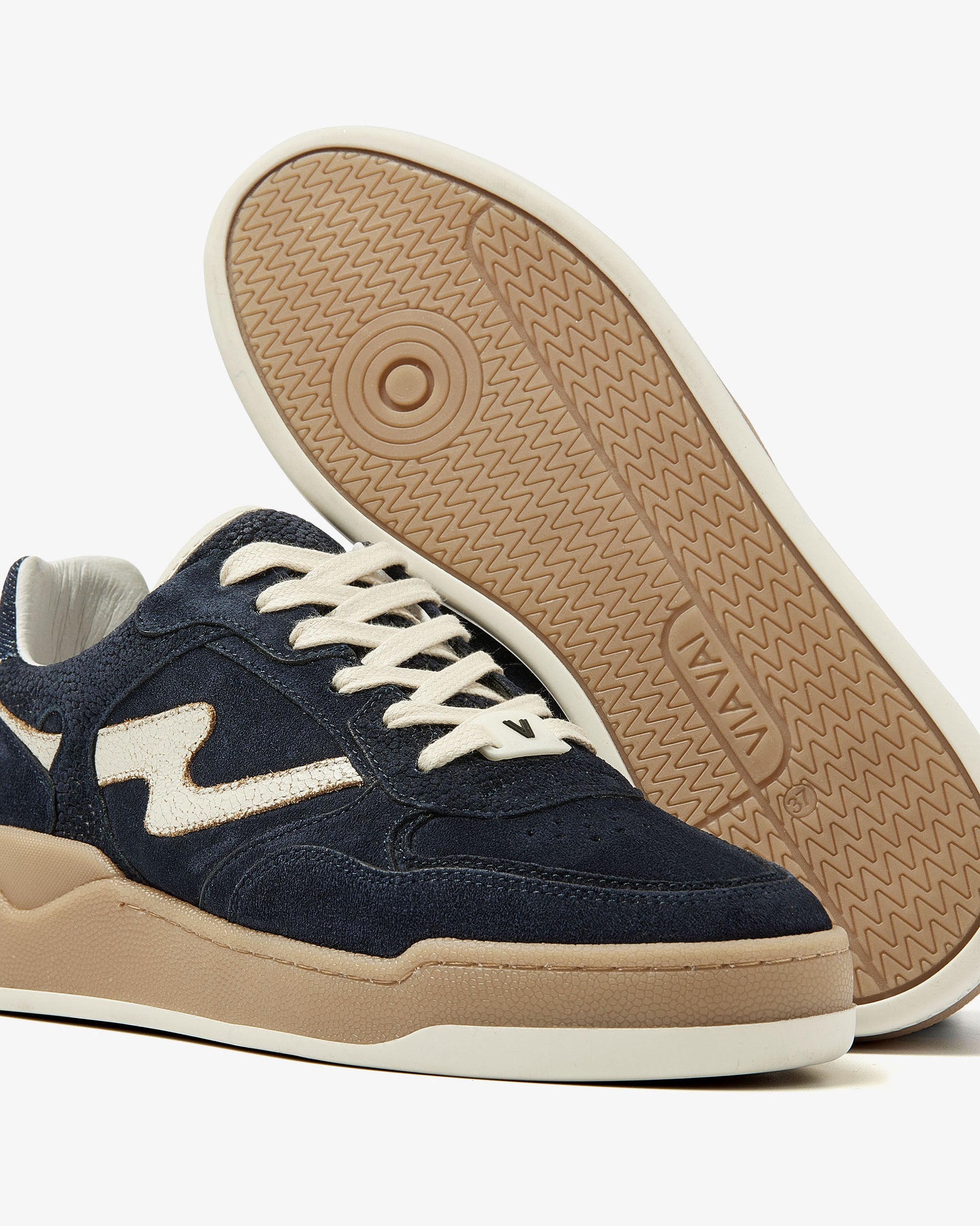 VIA VAI blauwe dames sneakers Sam Levi