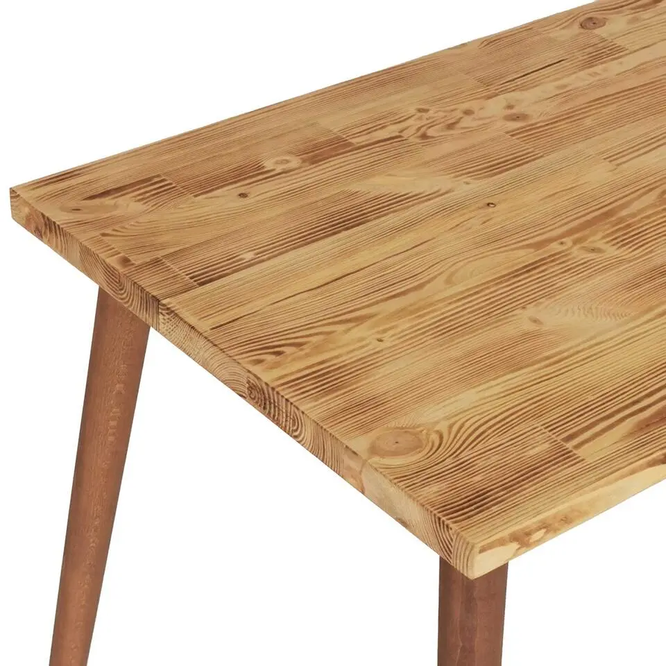 Locelso bureau - 100% grenen massief hout - Beukenhouten poten - Eikenkleur